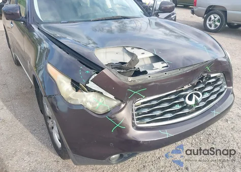 2010 Infiniti Fx35 из США, поврежденный, VIN JN8AS1MW7AM855604